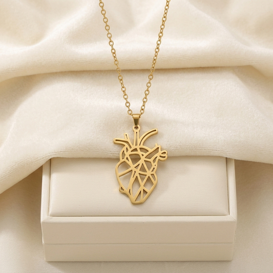 Anatomical Heart Necklace