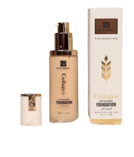 Rose Berry Collagen New Skin Revive Foundation