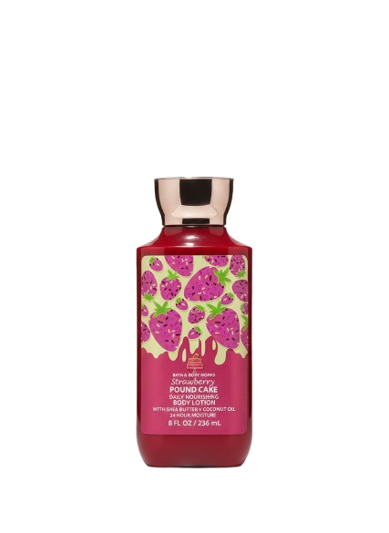 Bath & Body Works Strawberry Pound Cake Body Lotion