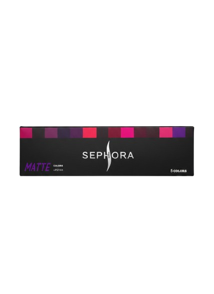 Sephora Collection Matte Lipstick 5 Colors Set