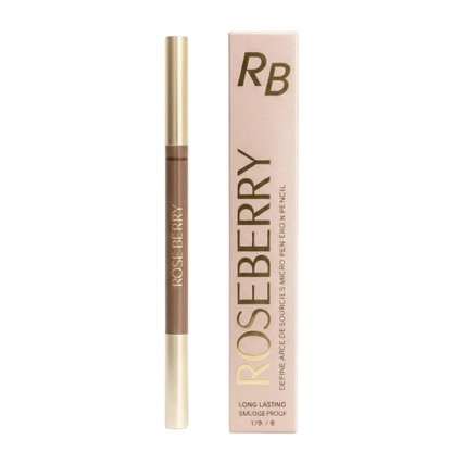 Rose Berry Brows On Demand Dual-Ended Brow Pencil