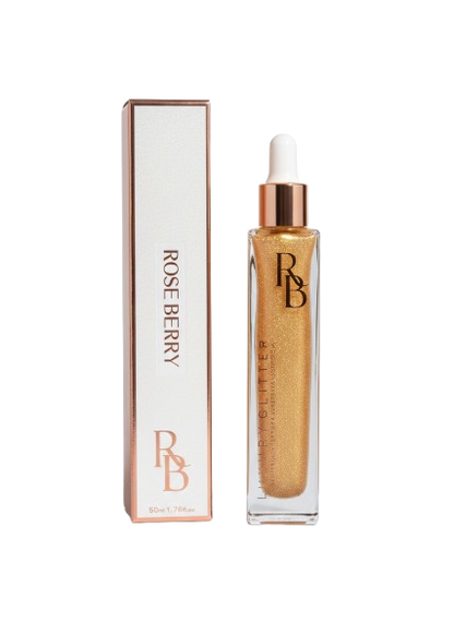 Rose Berry Luxury Glitter Highlighter Oil