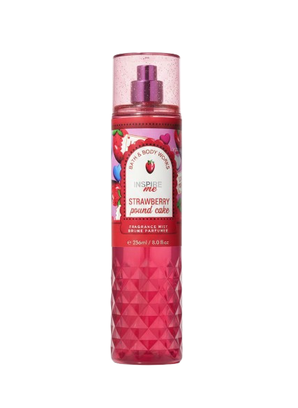 Bath & Body Works Strawberry Pound Cake (Inspire Me) Fine Fragrance Mist