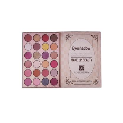 Rose Berry 24 Colors Eyeshadow Palette