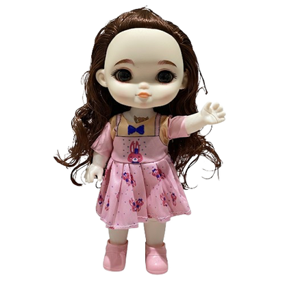 Cute Musical Doll with Stylish Accessories